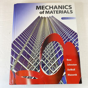 Mechanics Of Materials, 7 Ed, Mint Condition